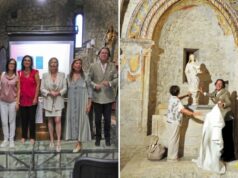 Dopo settant’anni, la statua della Madonna della Catena torna nella cappella del castello di Mussomeli.